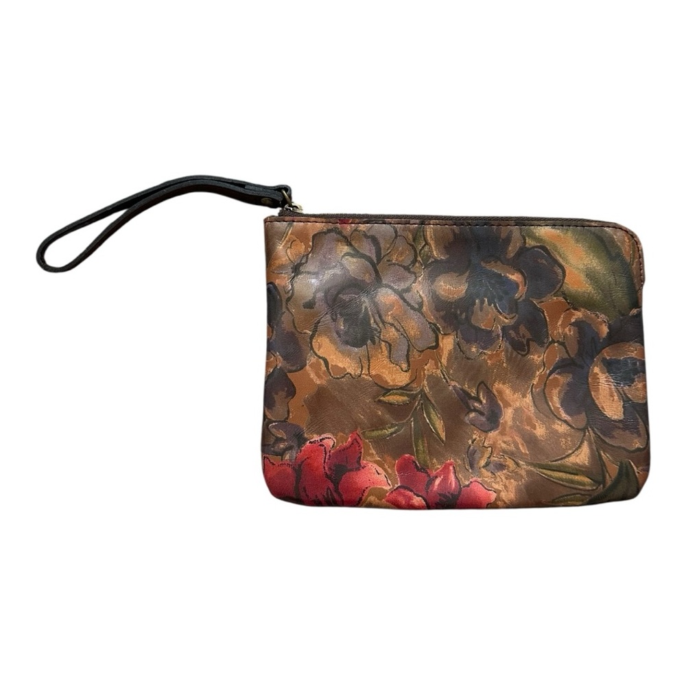 Patricia Nash Floral Wristlet Pouch